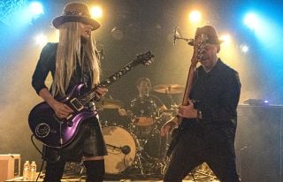 Derek Frank with Orianthi