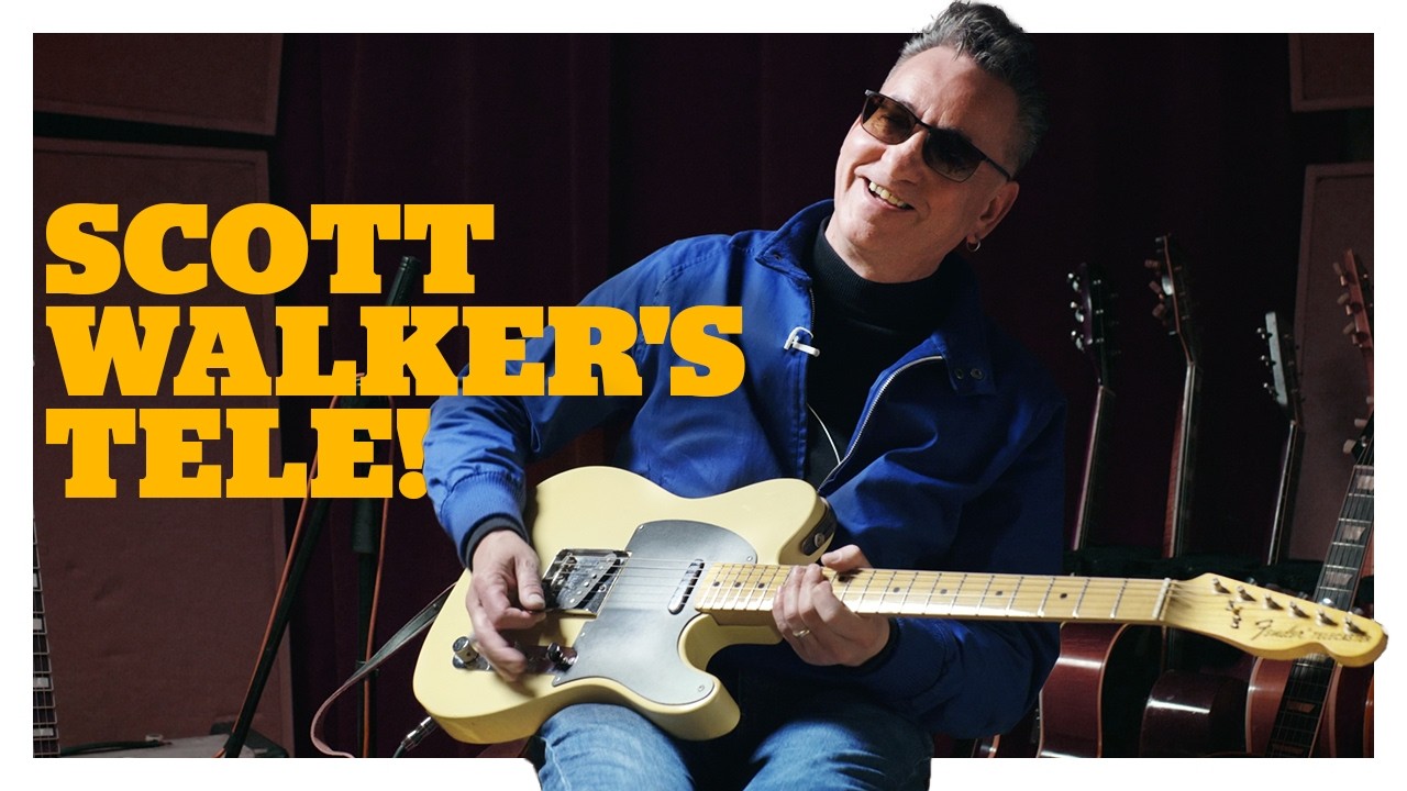 Richard Hawley plays his go-to vintage electrics, including Scott Walker's Telecaster - YouTube