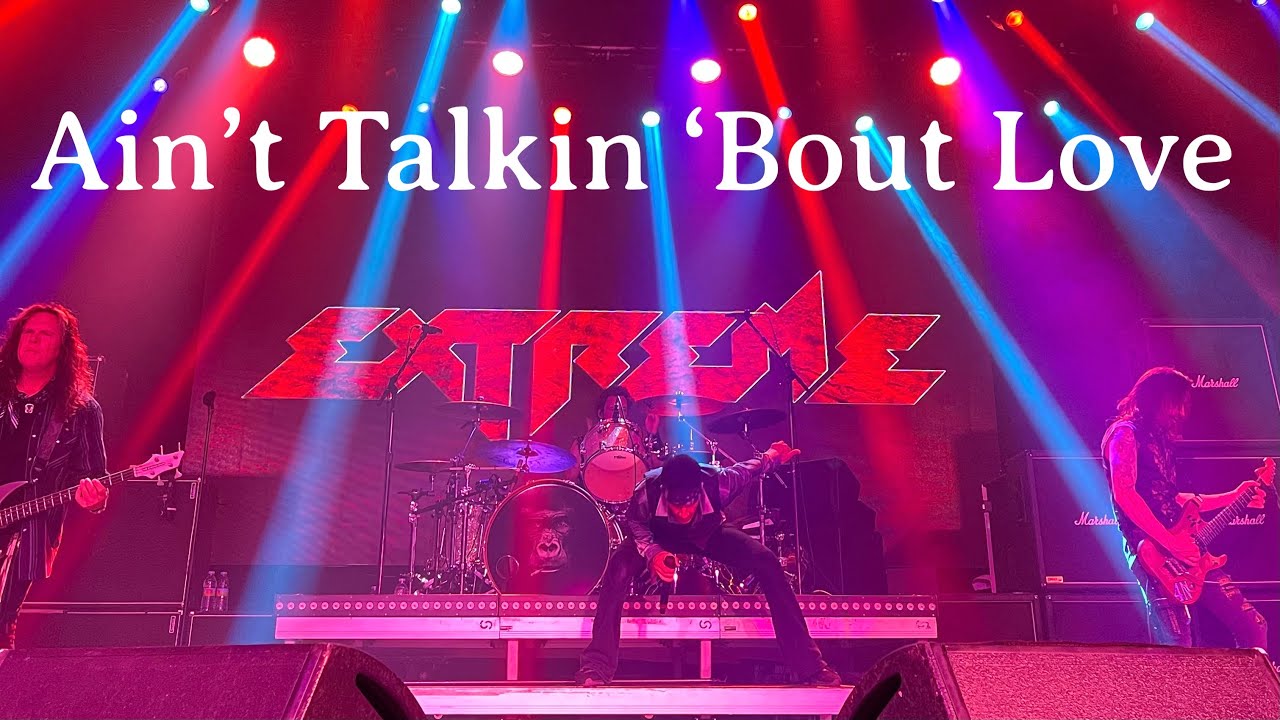 Extreme - Ain&acirc;€™t Talkin&acirc;€™ &acirc;€™bout Love (Van Halen) Live cover in Madrid Front Row View - YouTube