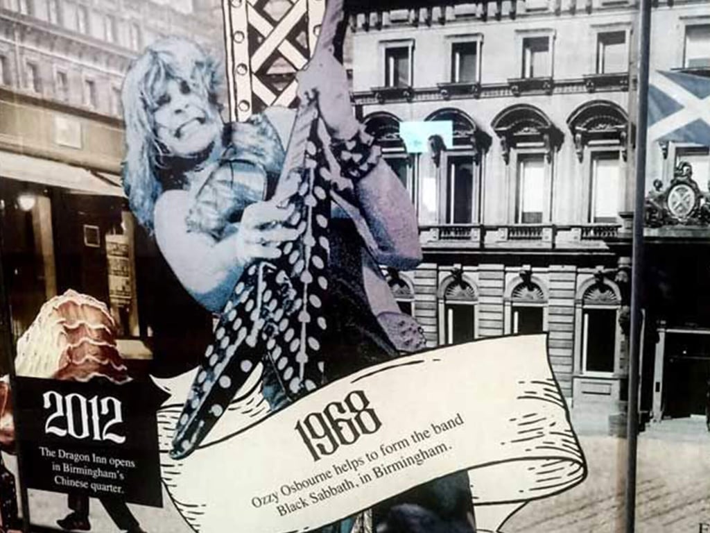 Ozzy Osbourne tribute in Birmingham pub