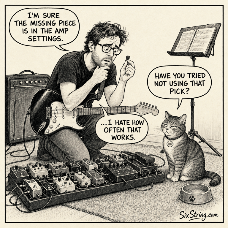 String Theory #55: The Tone Quest Detour cartoon image