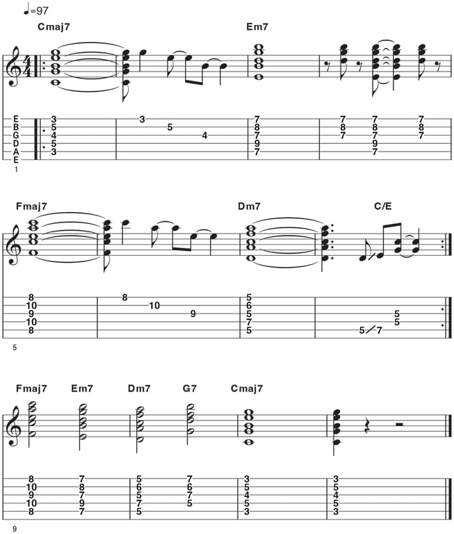 Longer chord progression
