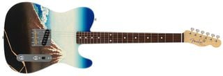 Fender Japan Made in Japan Art Canvas Esquire Hokusai
