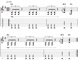 Down Picking Example 4