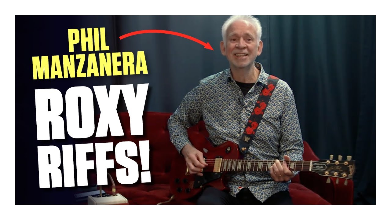 Roxy Music guitarist Phil Manzanera: My favorite Roxy riffs and more! - YouTube