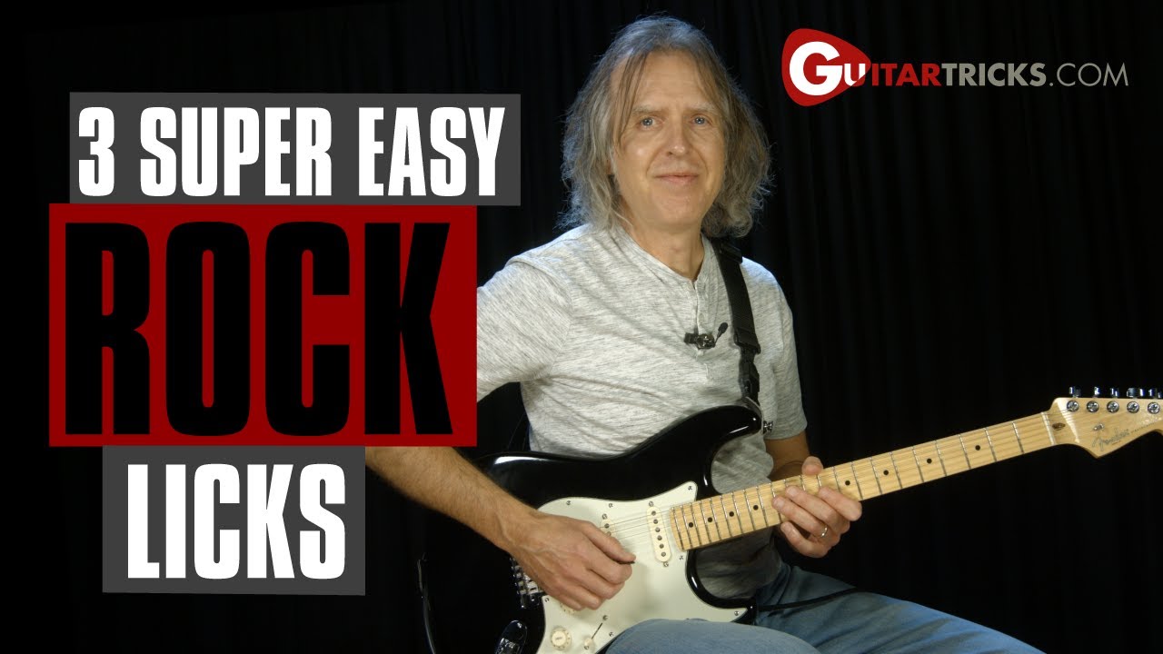 Rock Licks You MUST Know | Guitar Tricks - YouTube