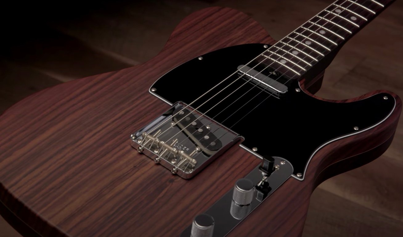 Fender's newly re-introduced George Harrison Rosewood Telecaster