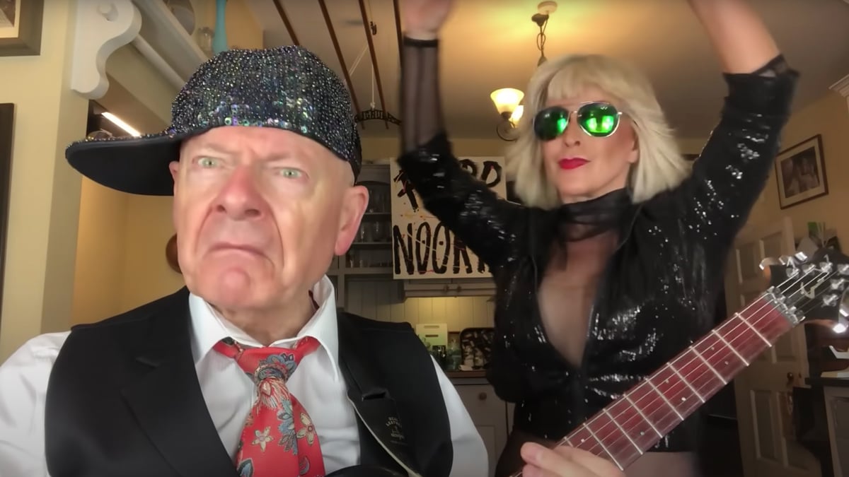 Robert Fripp and Toyah Willcox