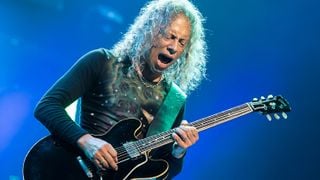 Kirk Hammett's Factory Black 1959 Gibson ES-335