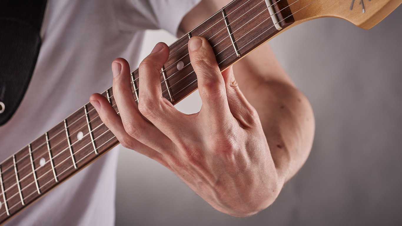 Guitar fretboard