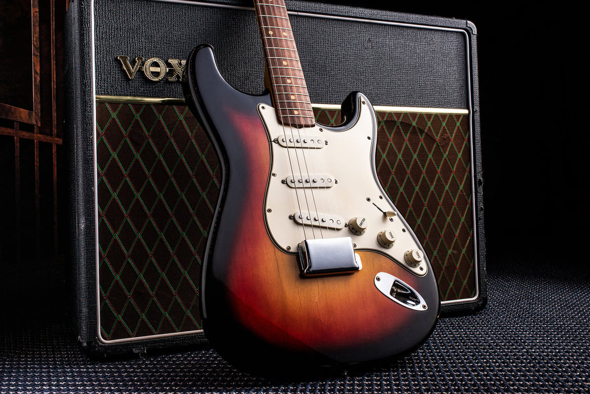 Jim Irsay's Bob Dylan Stratocaster