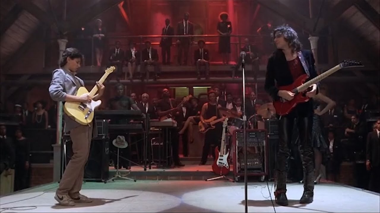 Steve Vai vs Ralph Macchio Epic Guitar Battle - YouTube