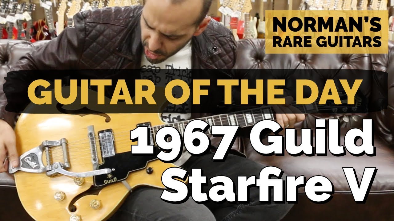Guitar of the Day: 1967 Guild Starfire V | Norman's Rare Guitars - YouTube
