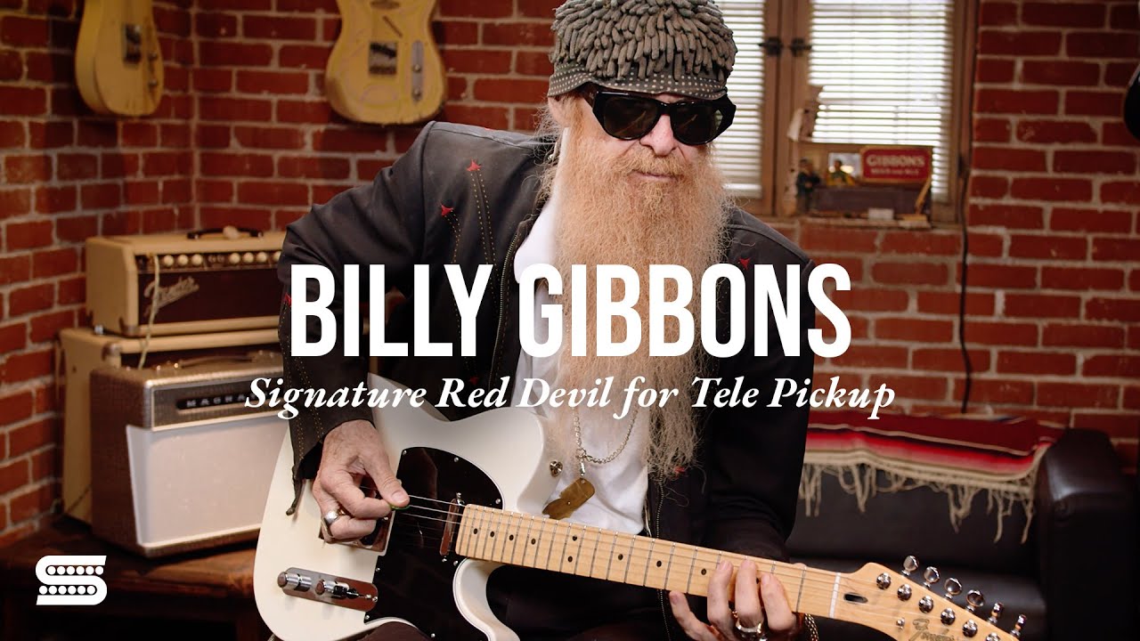 Billy Gibbons' Red Devil for Tele Signature Pickup - YouTube