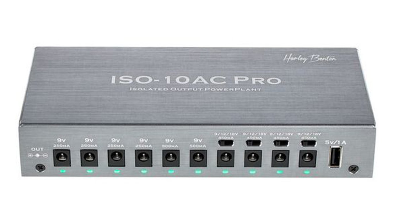 Harley Benton ISO-10AC Pro pedalboard power supply