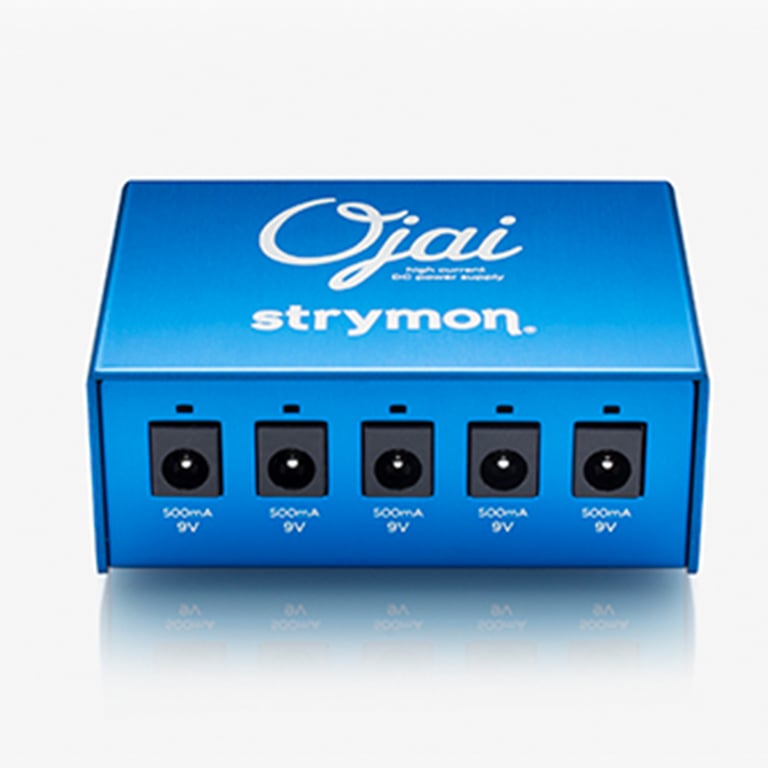 Strymon Ojai power supply on a white background