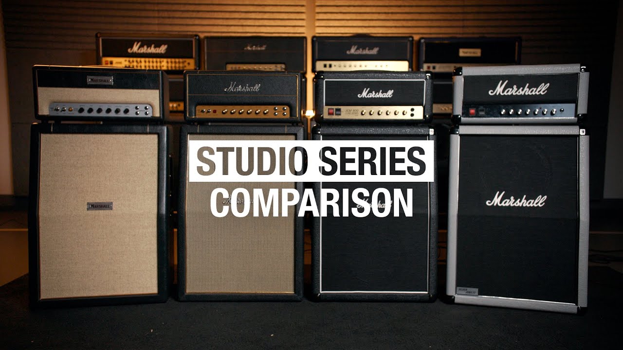 Studio Series Comparison | Classic, Vintage, Jubilee, JTM | Marshall - YouTube
