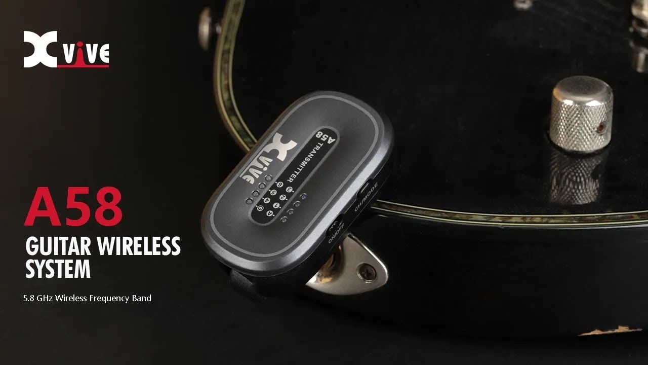 Go Wireless, Go Anywhere: Introducing the Xvive A58 Guitar Wireless System - YouTube