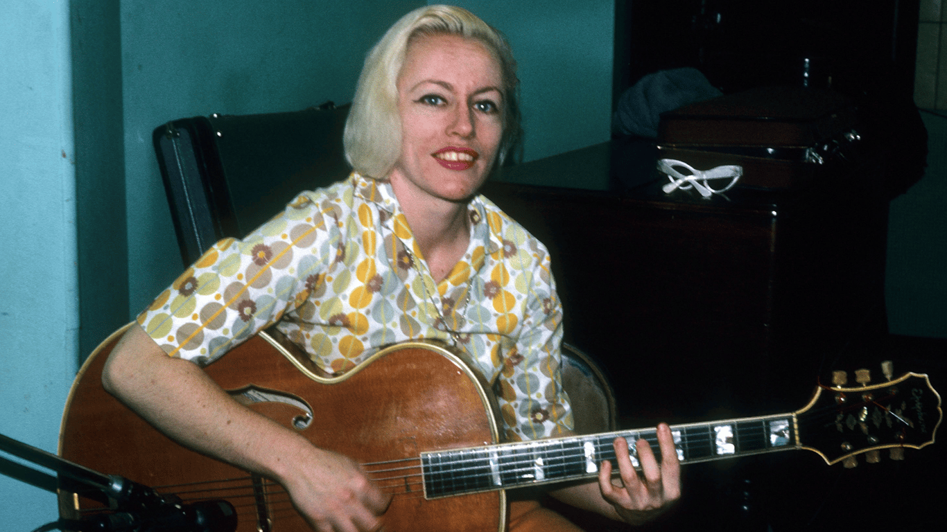 Carol Kaye playing guitar