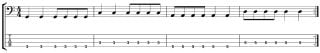 slap bass exercise