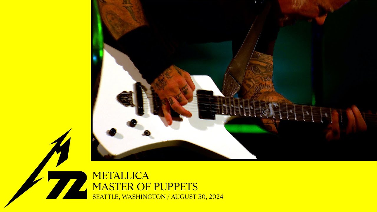 Metallica: Master of Puppets (Seattle, WA - August 30, 2024) - YouTube