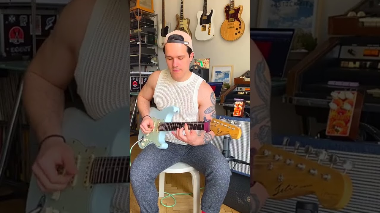 Crazy Slap Guitar Funky Riff 2022 - YouTube