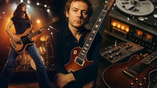 Peter Hook, Chris Spedding and Robert Fripp Headlines Put Guitar Legacy in Focus hero image