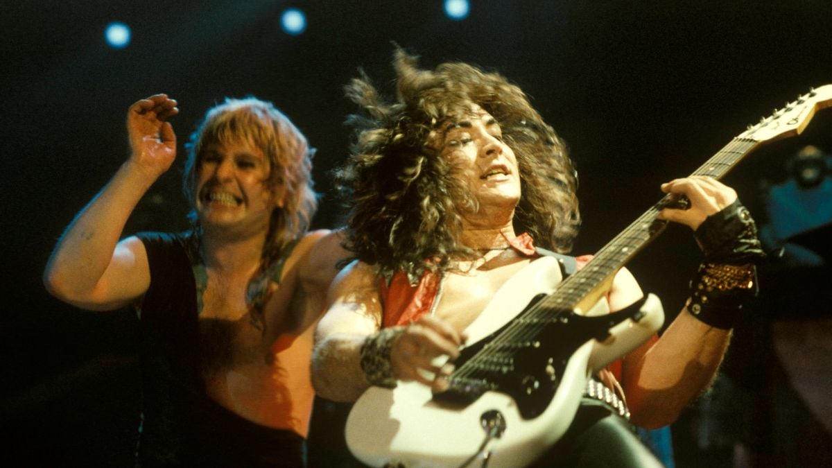 Jake E Lee and Ozzy Osbourne