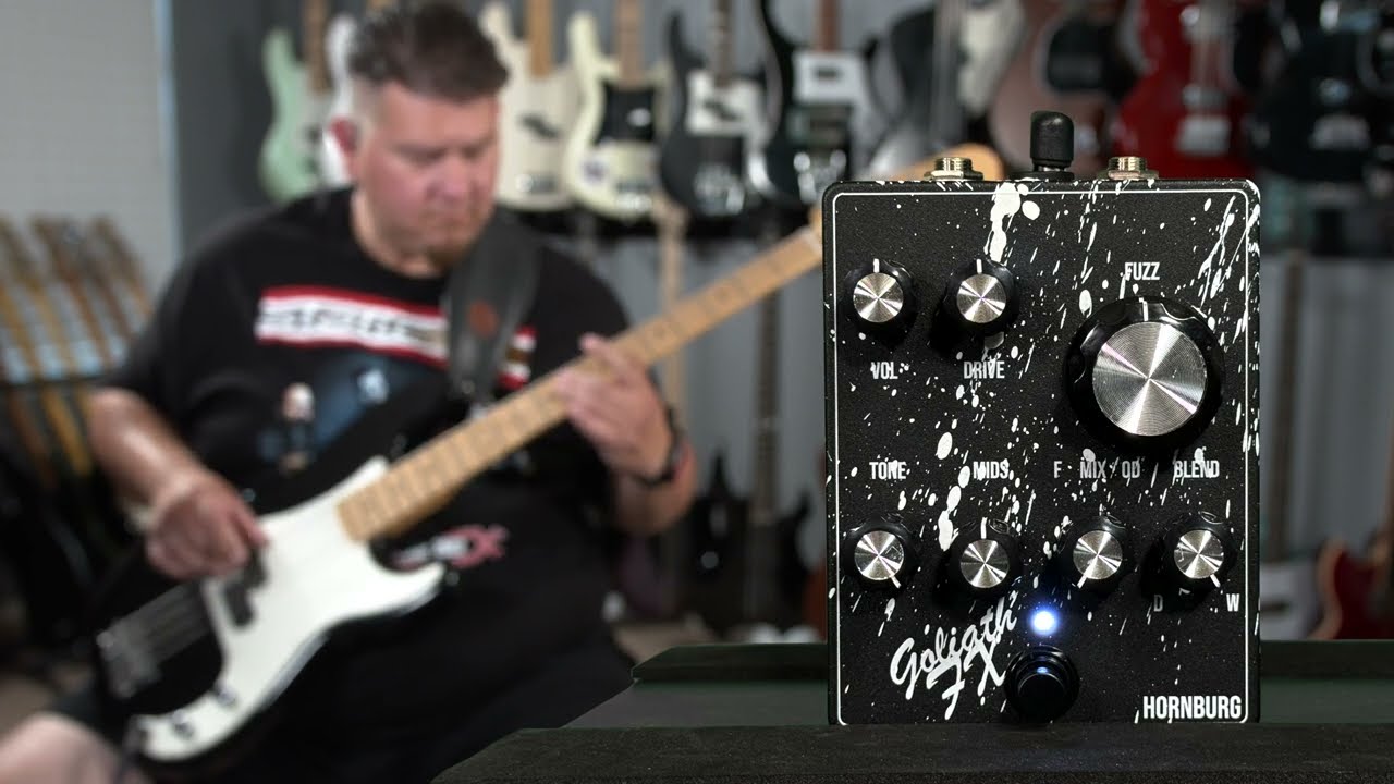 The BEST Bass Big Muff // Goliath FX Hornburg - YouTube