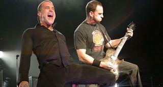 Scott Stapp and Mark Tremonti of Creed