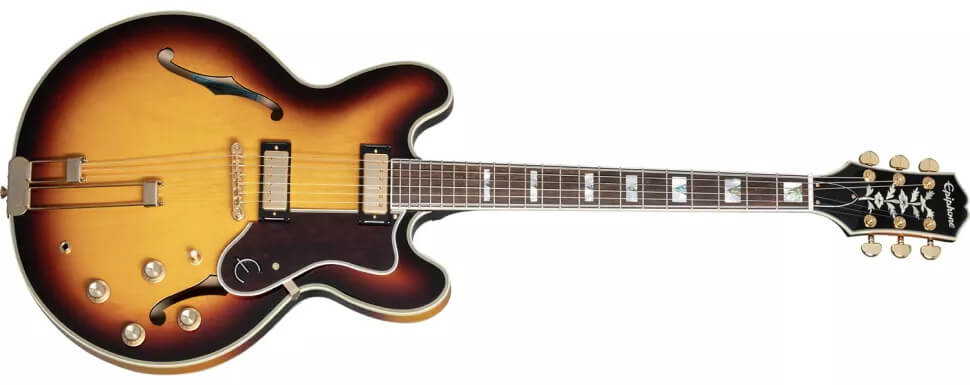 Epiphone Sheraton in Vintage Burst finish