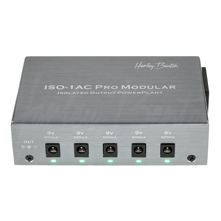 Harley Benton PowerPlant ISO-1AC Pro Modular power supply on a white background