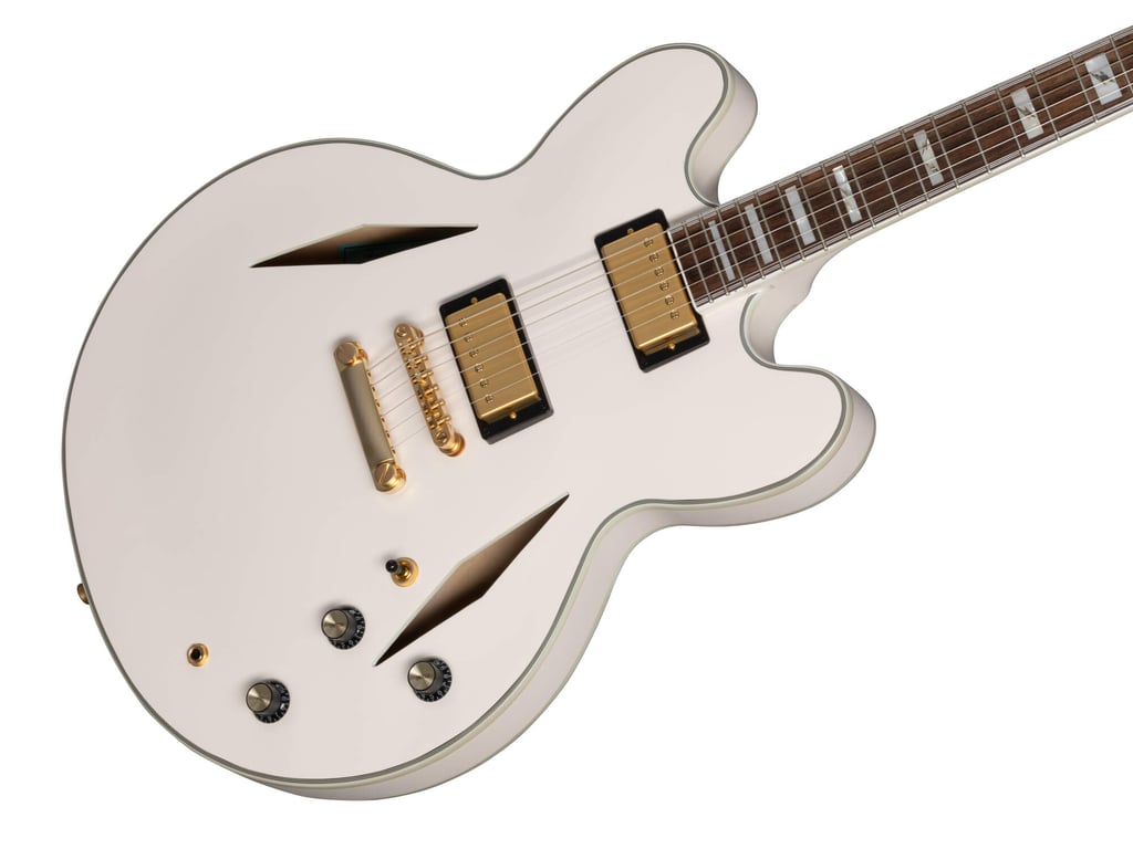 Epiphone x Emily Wolfe 'White Wolfe' Signature Guitar
