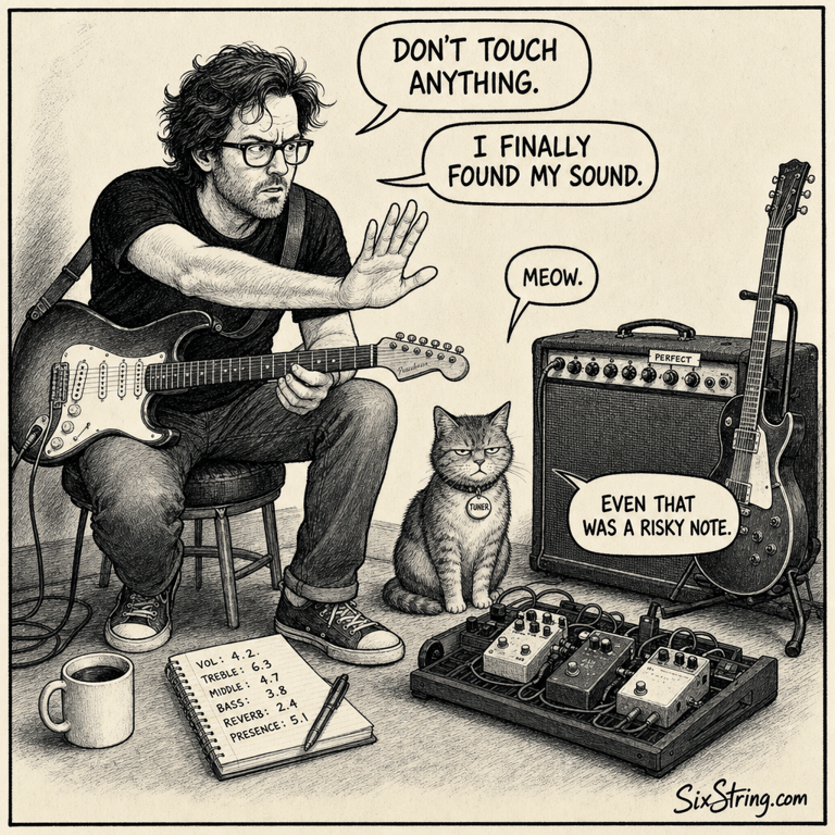 String Theory #45: The Perfect Setting cartoon image