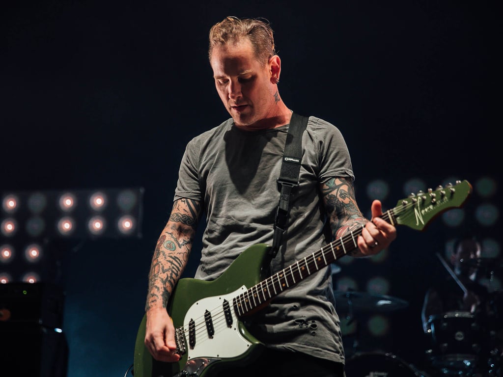 Corey Taylor performing live