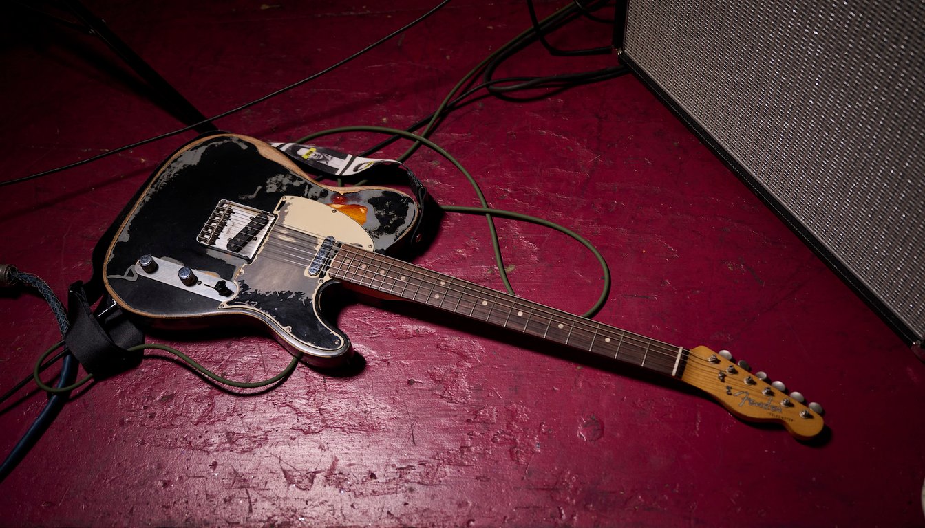 Fender's new Joe Strummer Telecaster guitar