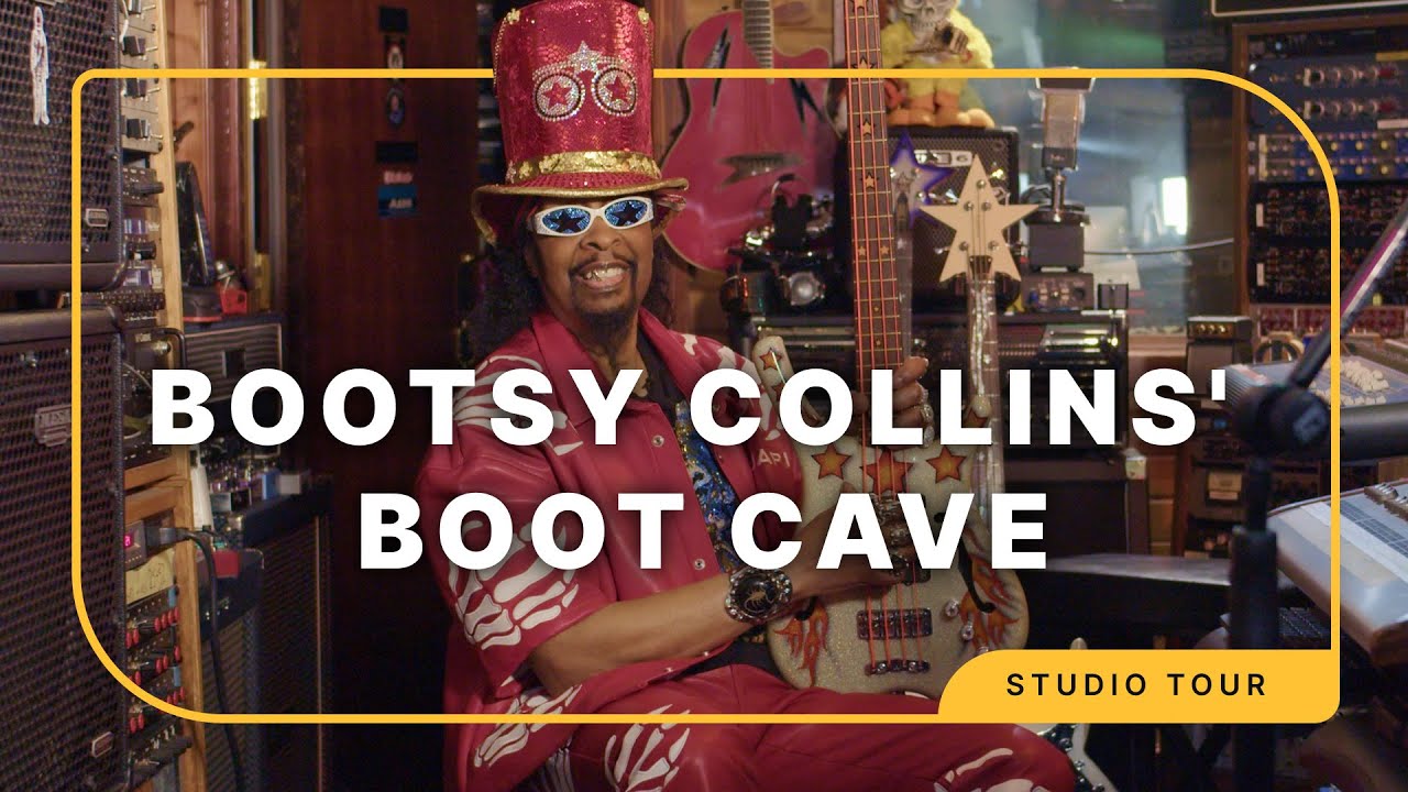 Bootsy Collins&rsquo; Home Studio is a Funk Wonderland - YouTube