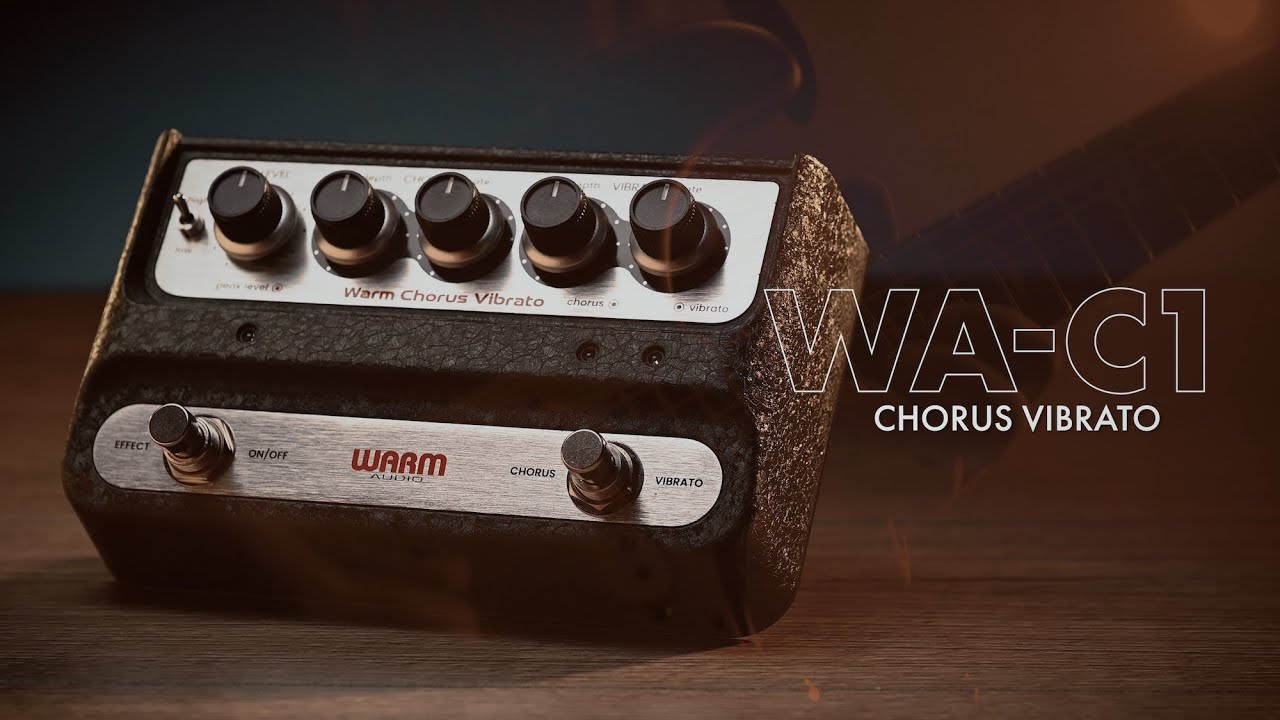 Introducing WA-C1 | Stereo Chorus & Vibrato Pedal With Depth & Rate Controls - YouTube