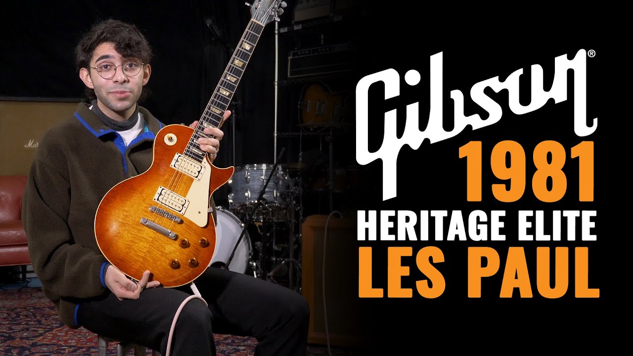 1981 Gibson Les Paul Heritage Elite | CME Vintage Demo | Ehmed Nauman - YouTube