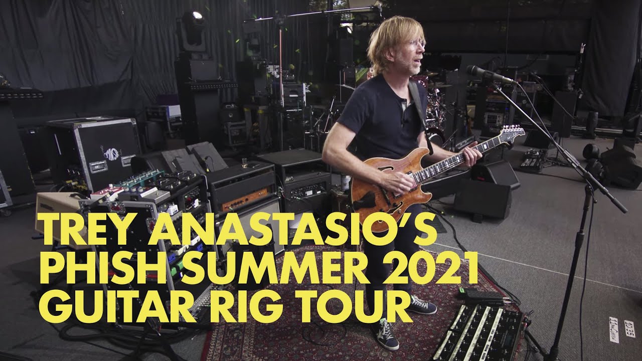 Trey Anastasio's Phish Summer 2021 Guitar Rig Tour (4K HDR) - YouTube