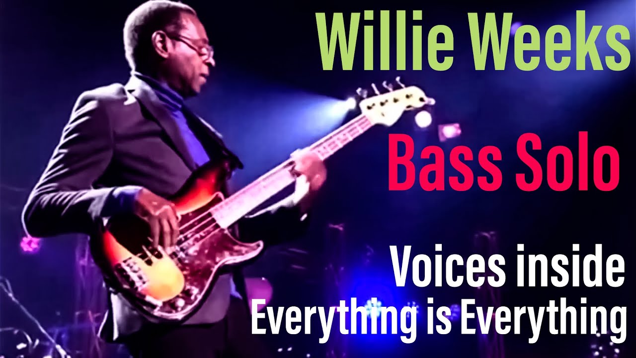 Willie Weeks bass solo (Voices Inside / Everything is Everything) - YouTube