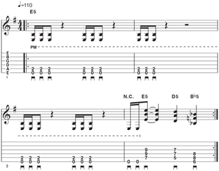 Down Picking Example 5