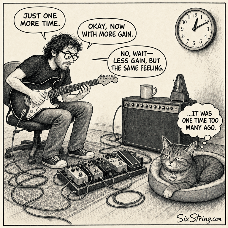 String Theory #48: The ‘Just One More’ Loop cartoon image
