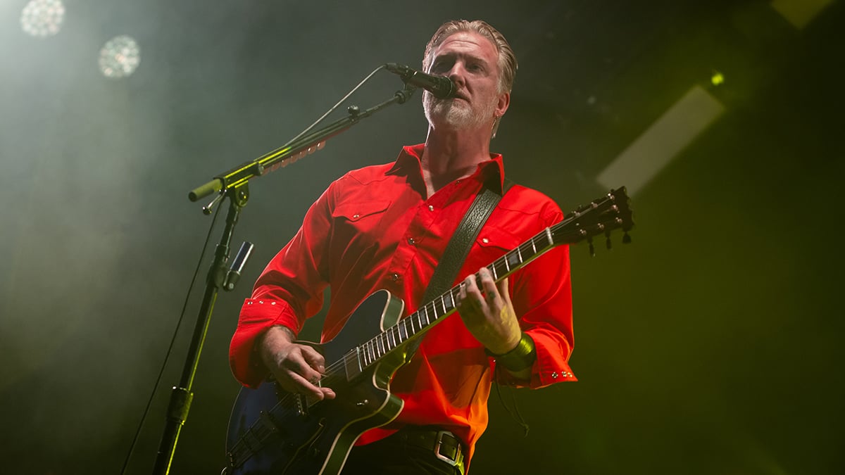 Josh Homme of Queens Of The Stone Age performs in concert during the Noches Del Botanico Music Festival 2024 on June 20, 2024 in Madrid, Spain