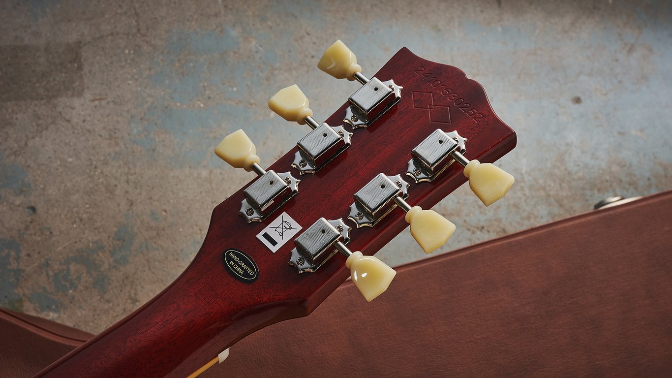 Epiphone Inspire by Gibson Custom 1959 Les Paul Washed Bourbon Burst