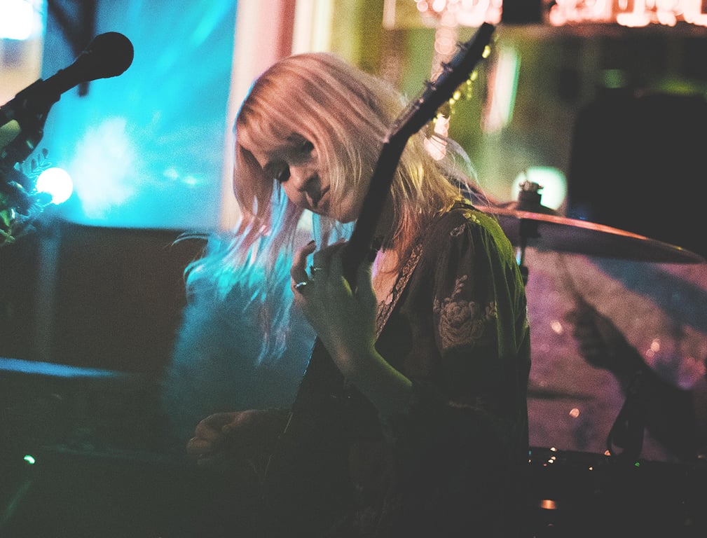 Jenna Fournier performs onstage