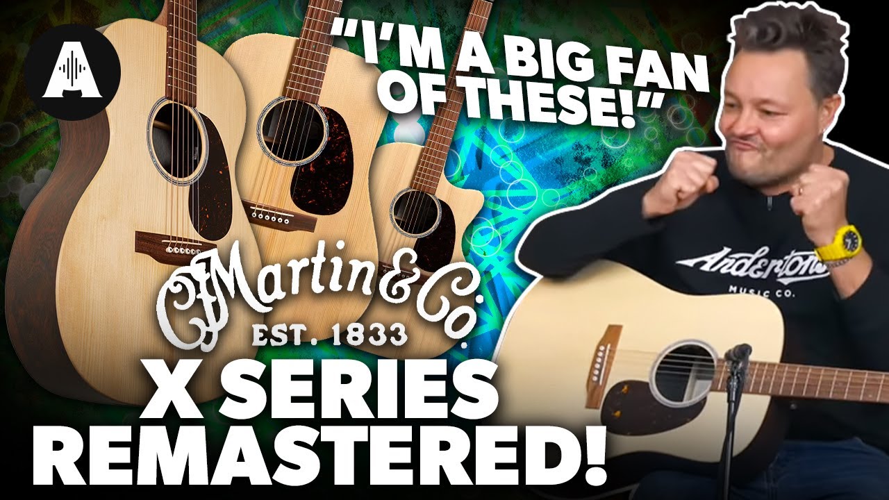The Martin X Series Remastered - Perfect Touring Guitars! - YouTube