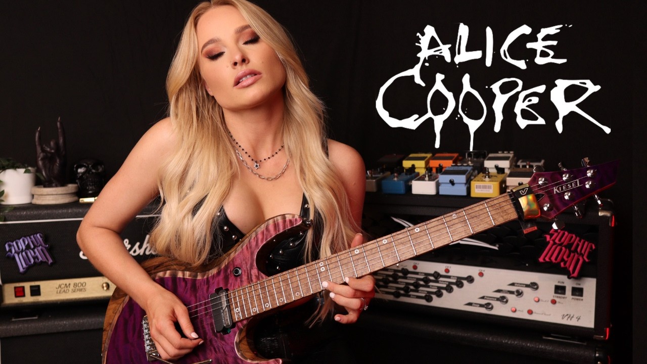 Alice Cooper - Poison (SHRED VERSION) || Sophie Lloyd - YouTube