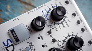 DigiTech SDRUM Strummable Drums pedal closeups