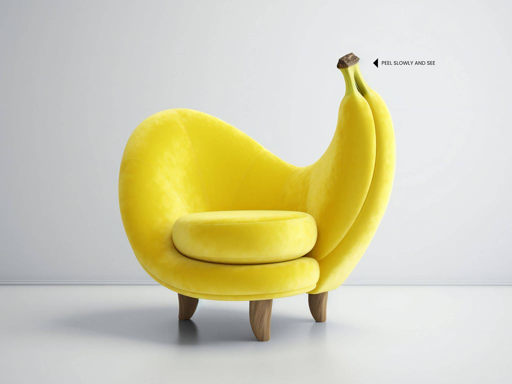 AI-themed armchair